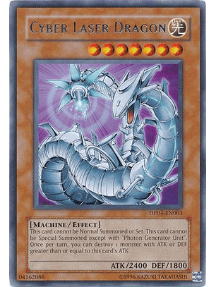 Cyber Laser Dragon - DP04-EN003 - Rare