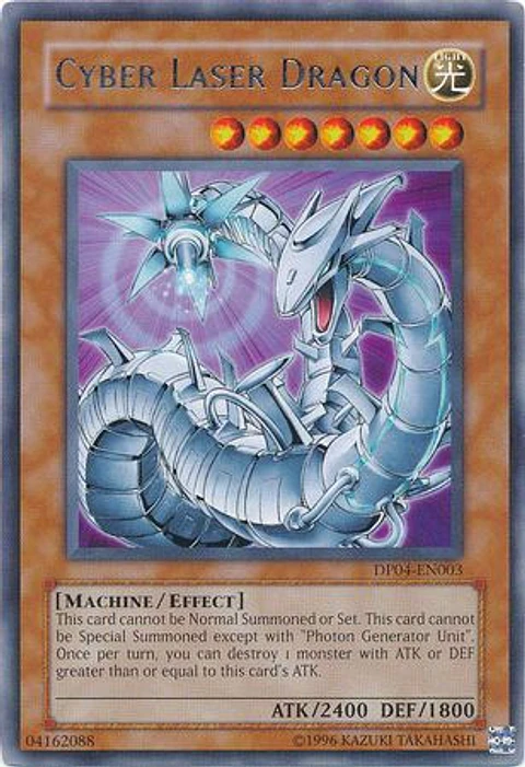 Cyber Laser Dragon - DP04-EN003 - Rare