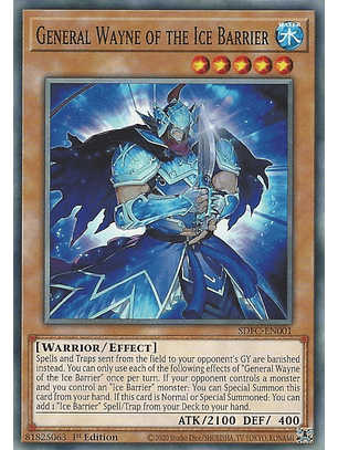 General Wayne of the Ice Barrier - SDFC-EN001 - Common 
