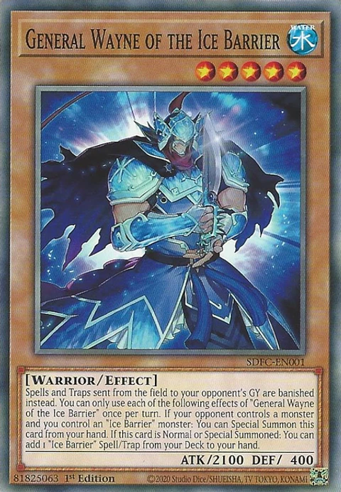 General Wayne of the Ice Barrier - SDFC-EN001 - Common 