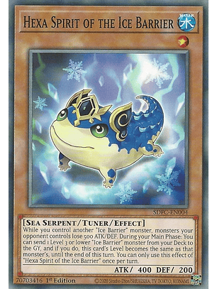 Hexa Spirit of the Ice Barrier - SDFC-EN004 - Common