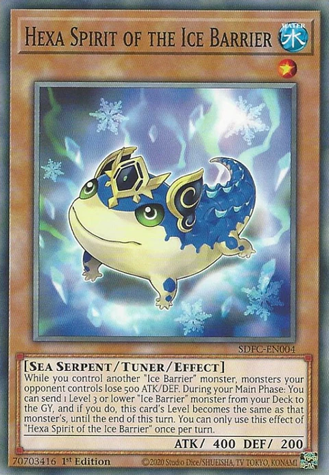 Hexa Spirit of the Ice Barrier - SDFC-EN004 - Common