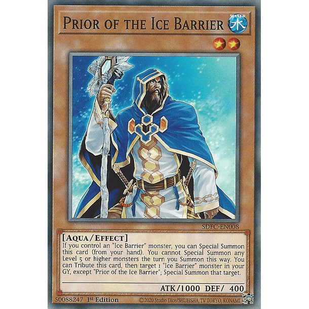 Prior of the Ice Barrier - SDFC-EN008 - Common