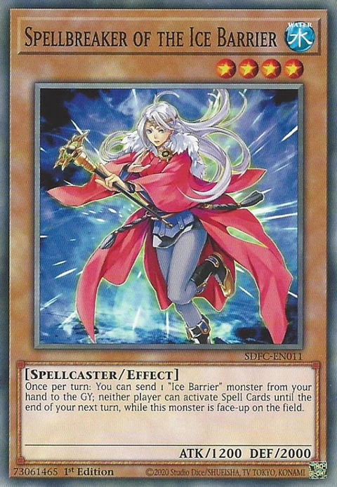 Spellbreaker of the Ice Barrier - SDFC-EN011 - Common