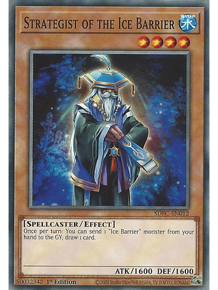 Strategist of the Ice Barrier - SDFC-EN012 - Common
