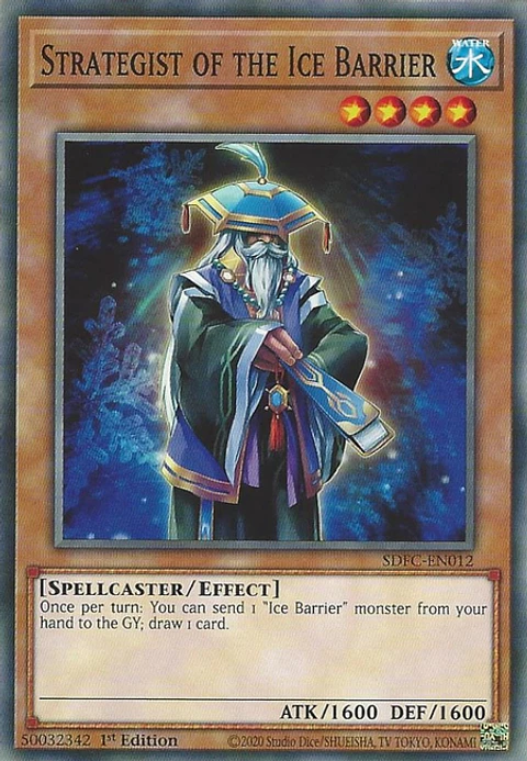 Strategist of the Ice Barrier - SDFC-EN012 - Common