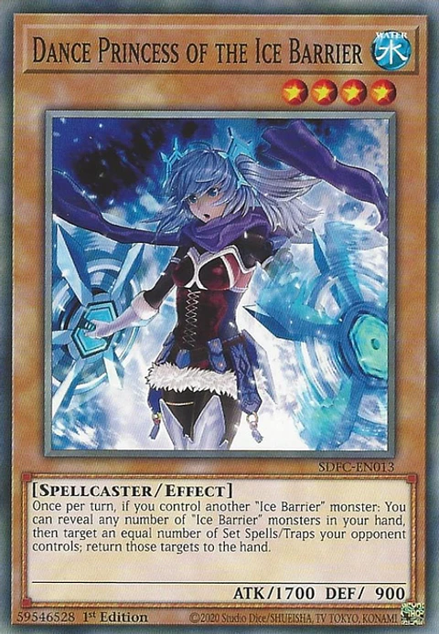 Dance Princess of the Ice Barrier - SDFC-EN013 - Common