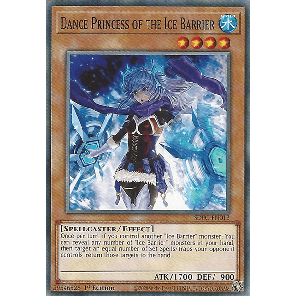 Dance Princess of the Ice Barrier - SDFC-EN013 - Common