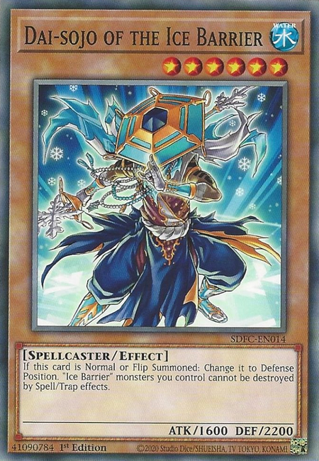 Dai-sojo of the Ice Barrier - SDFC-EN014 - Common 1