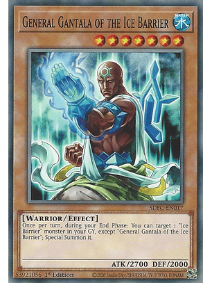 General Gantala of the Ice Barrier - SDFC-EN017 - Common