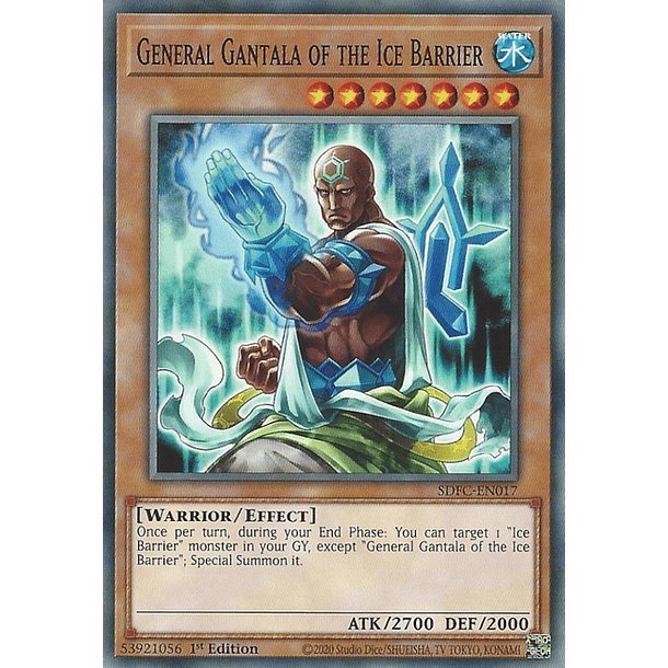 General Gantala of the Ice Barrier - SDFC-EN017 - Common