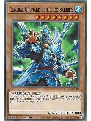 General Grunard of the Ice Barrier - SDFC-EN018 - Common