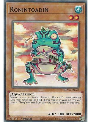 Ronintoadin - SDFC-EN023 - Common