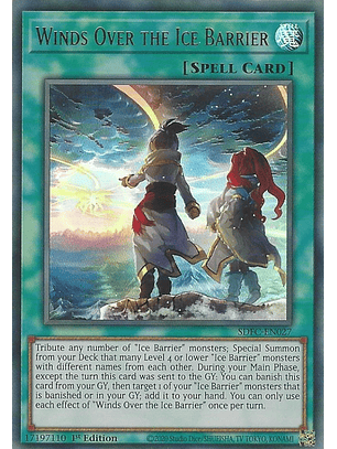 Winds Over the Ice Barrier - SDFC-EN027 - Ultra Rare 