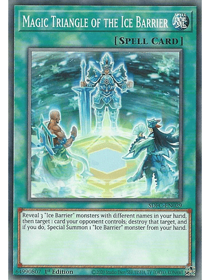 Magic Triangle of the Ice Barrier - SDFC-EN029 - Common