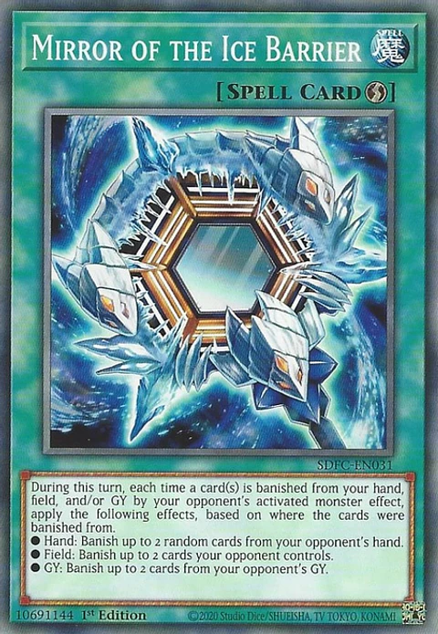 Mirror of the Ice Barrier - SDFC-EN031 - Common 