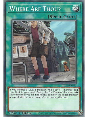 Where Arf Thou? - SDFC-EN034 - Common