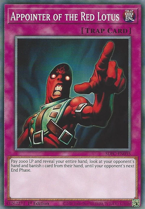 Appointer of the Red Lotus - SDFC-EN035 - Common