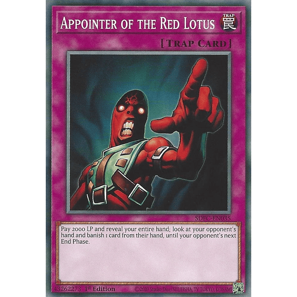 Appointer of the Red Lotus - SDFC-EN035 - Common