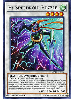 Hi-Speedroid Puzzle - MP17-EN026 - Rare