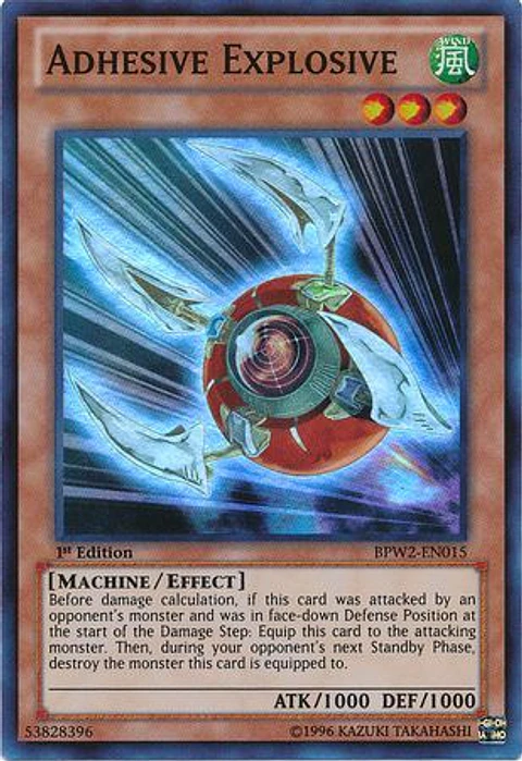 Adhesive Explosive - BPW2-EN015 - Super Rare