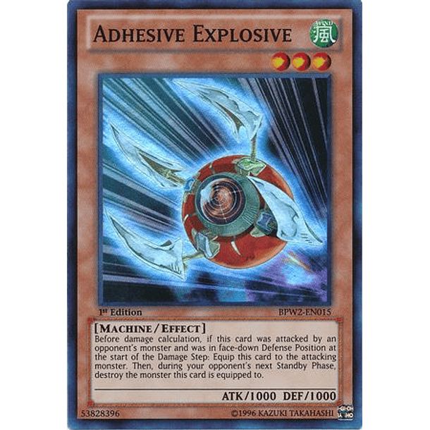 Adhesive Explosive - BPW2-EN015 - Super Rare