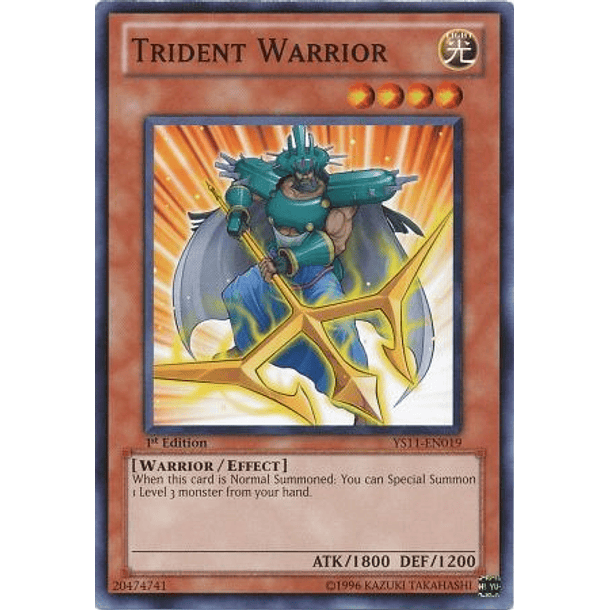 Trident Warrior - YS11-EN019 - Common