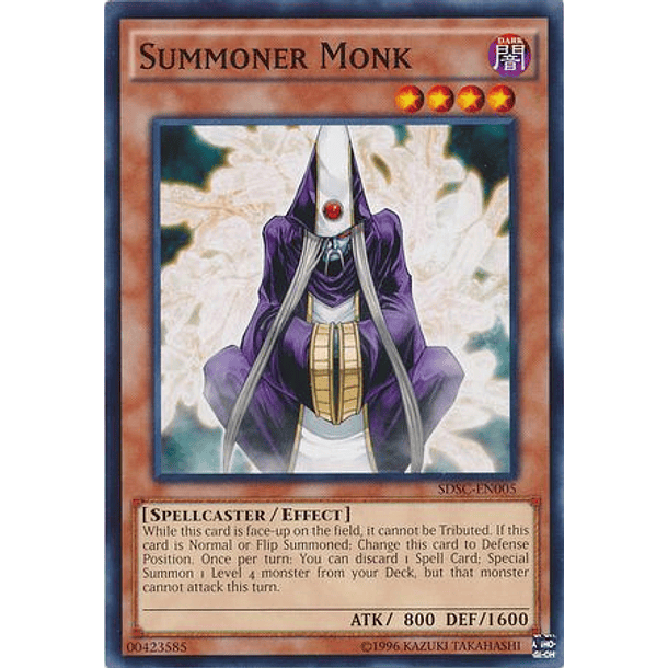 Summoner Monk - SDSC-EN005 - Common