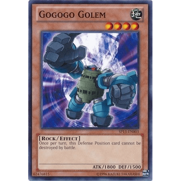 Gogogo Golem - SP13-EN003 - Common