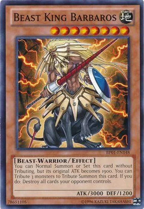 Beast King Barbaros - BP01-EN148 - Common