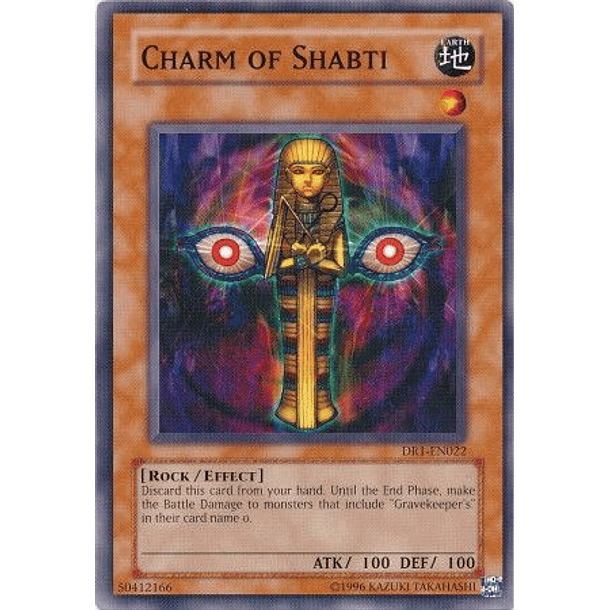 Charm of Shabti - DR1-EN022 - Common