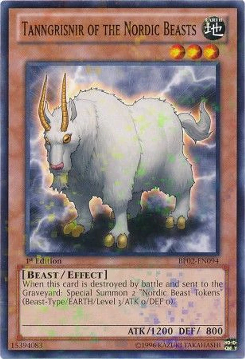 Tanngrisnir of the Nordic Beasts - BP02-EN094 - Mosaic Rare