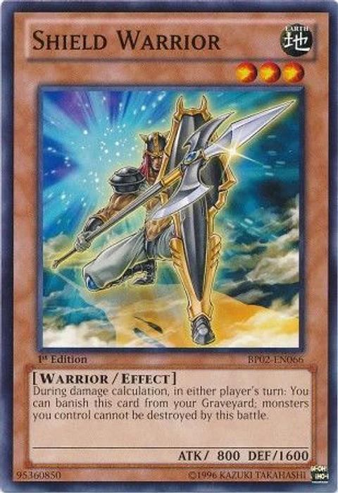 Shield Warrior - BP02-EN066 - Common