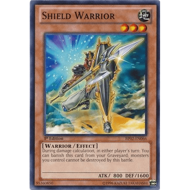 Shield Warrior - BP02-EN066 - Common