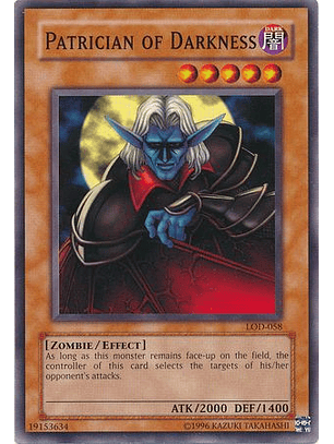 Patrician of Darkness - LOD-058 - Common