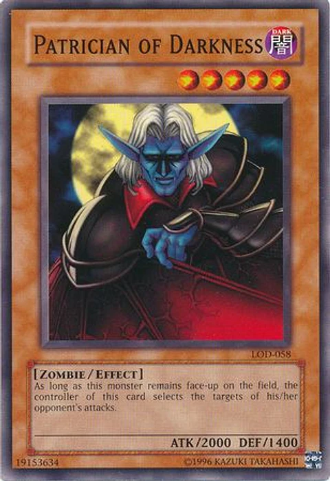 Patrician of Darkness - LOD-058 - Common
