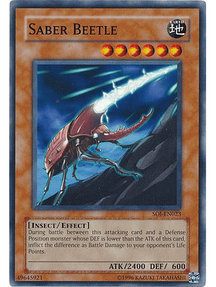 Saber Beetle - SOI-EN023 - Common