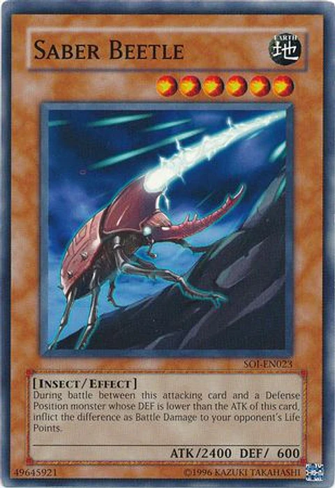 Saber Beetle - SOI-EN023 - Common