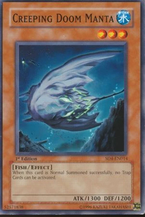 Creeping Doom Manta - SD4-EN014 - Common