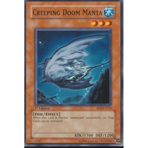 Creeping Doom Manta - SD4-EN014 - Common