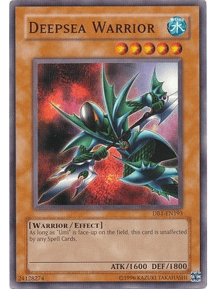 Deepsea Warrior - DB1-EN193 - Common