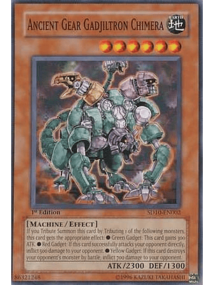Ancient Gear Gadjiltron Chimera - SD10-EN002 - Common
