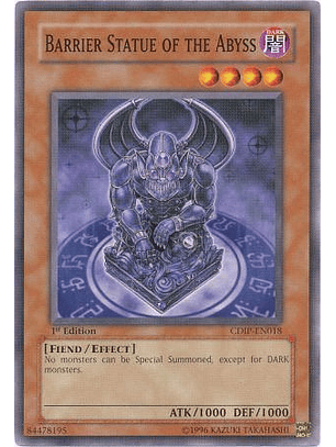 Barrier Statue of the Abyss - CDIP-EN018 - Common