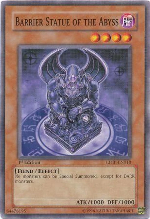 Barrier Statue of the Abyss - CDIP-EN018 - Common