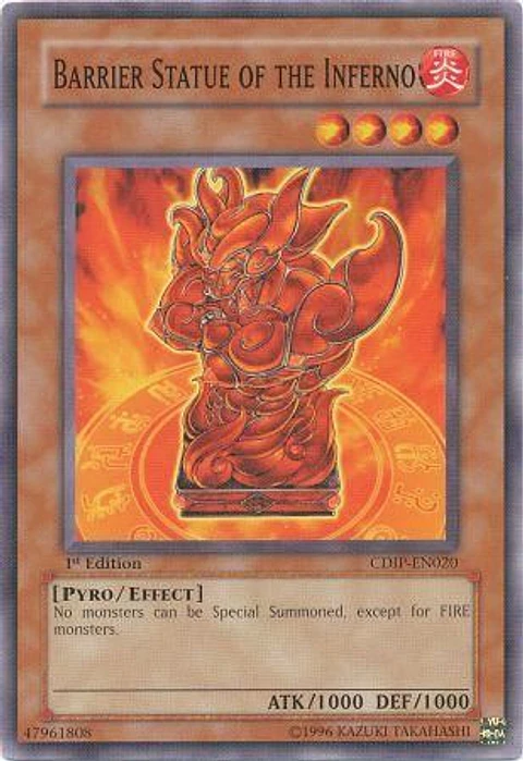 Barrier Statue of the Inferno - CDIP-EN020 - Common