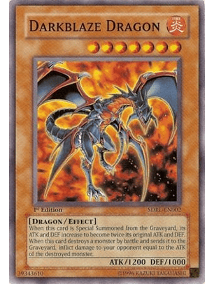 Darkblaze Dragon - SDRL-EN002 - Common