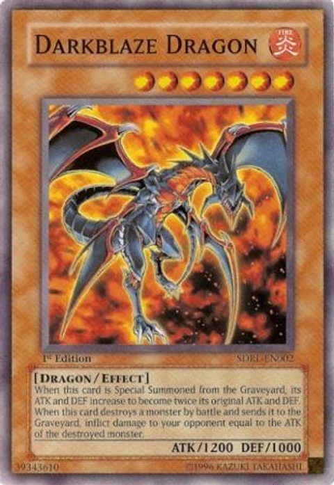 Darkblaze Dragon - SDRL-EN002 - Common