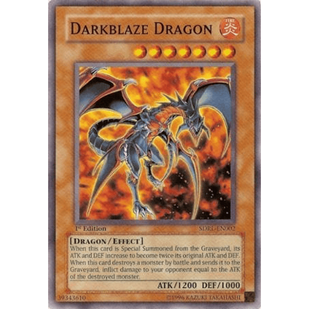 Darkblaze Dragon - SDRL-EN002 - Common
