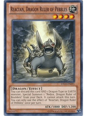 Reactan, Dragon Ruler of Pebbles - LTGY-EN095 - Common