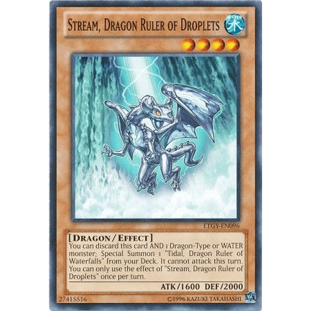 Stream, Dragon Ruler of Droplets - LTGY-EN096 - Common